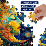 Luna Starry Night Jigsaw Puzzle 1000 Piezas