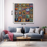 Halloween Collage Rhapsody Jigsaw Puzzle 1000 Pieces