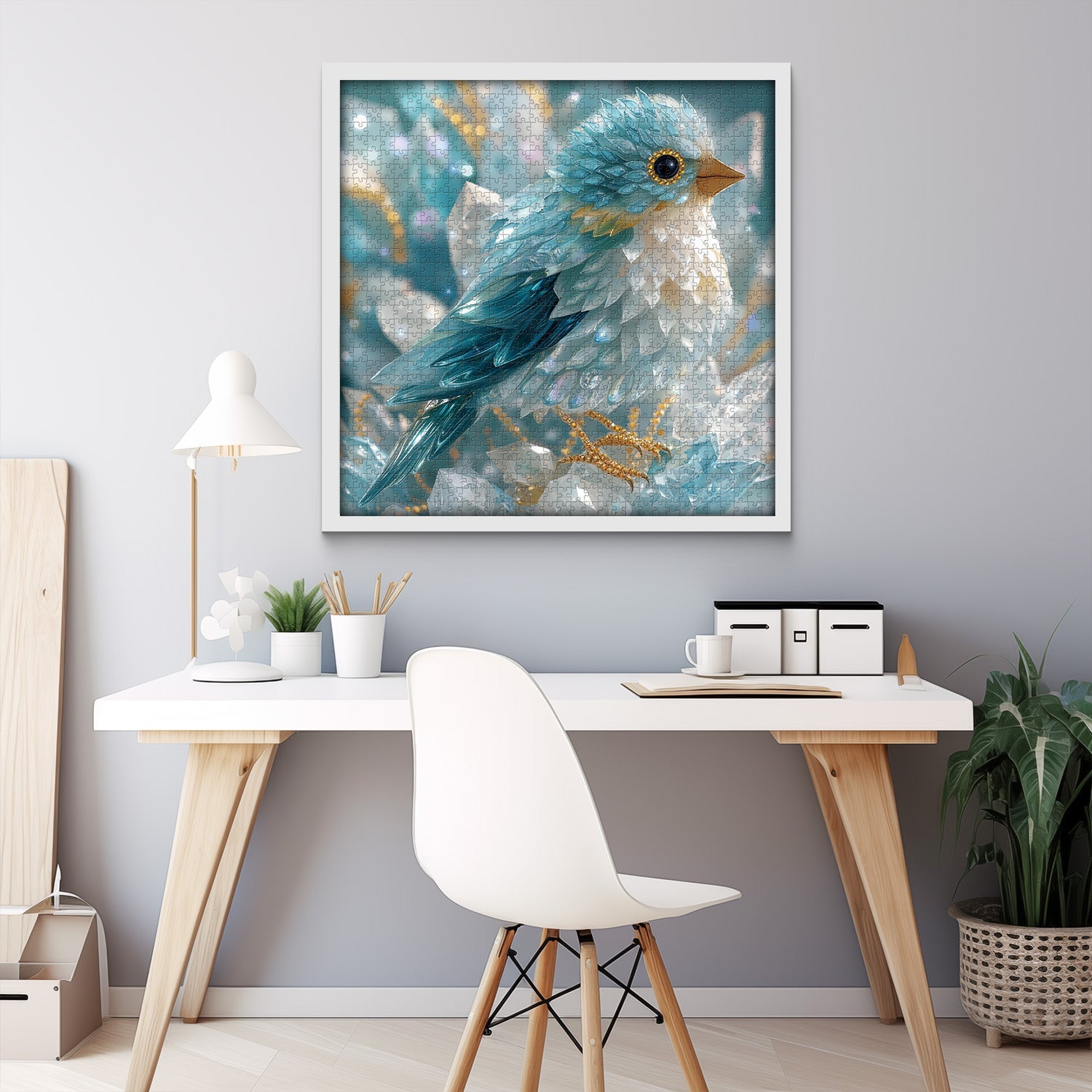 Cristal Bird Jigsaw Puzzle 1000 piezas