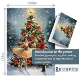 Puzzle Danza Stellata Di Natale 1000 Pezzi