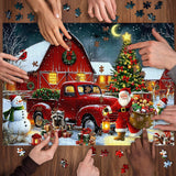 Buon natale notturno puzzle 1000 pezzo