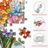 Crystal Wildflowers Jigsaw Puzzle 1000 piezas
