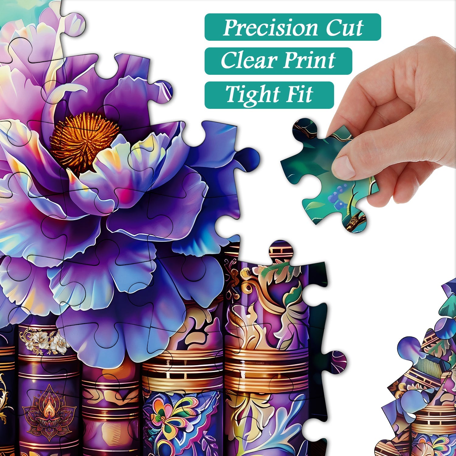 Literarische Blüte Puzzles 1000 Stücke