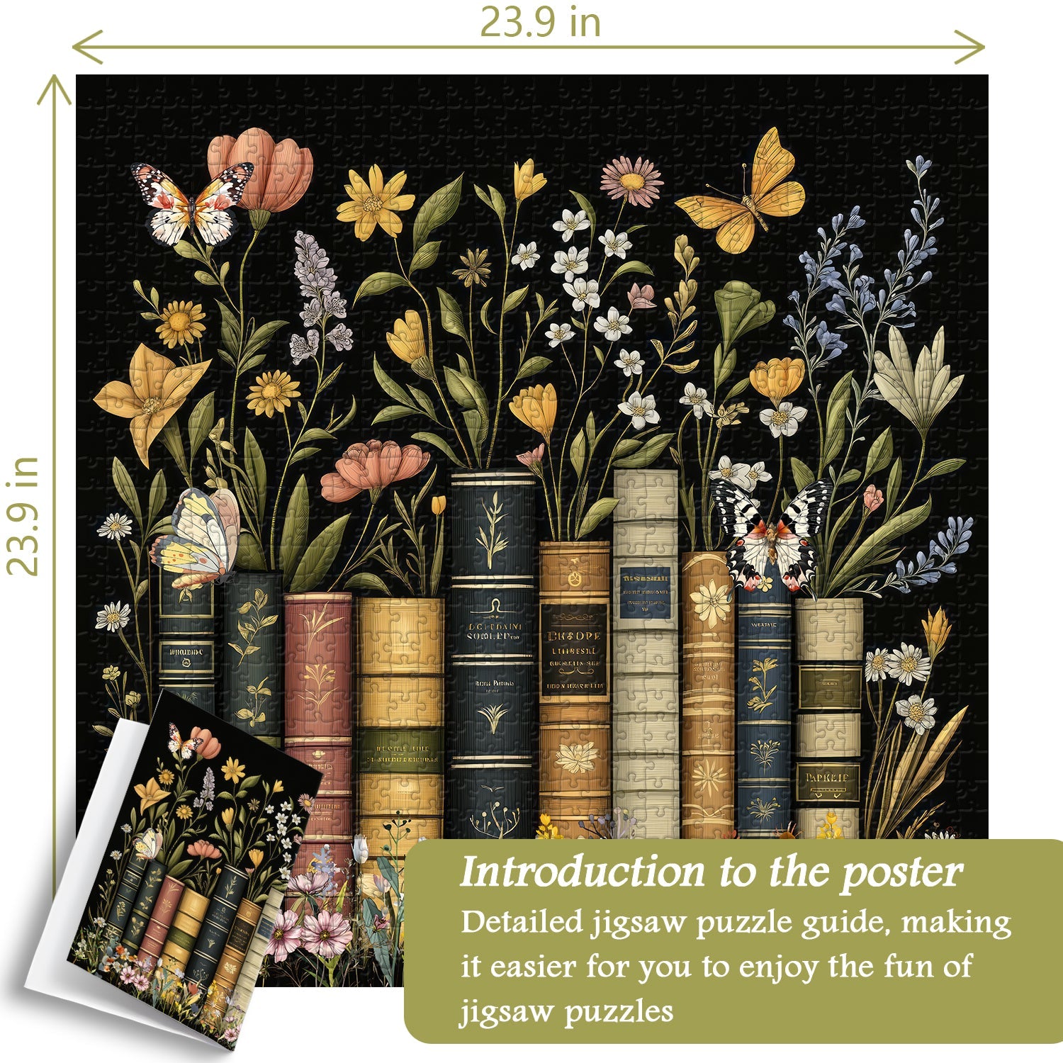 Páginas de flores silvestres rompecabezas Puzzle 1000 piezas