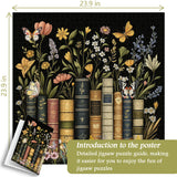 Páginas de flores silvestres rompecabezas Puzzle 1000 piezas