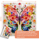 Bunte Wings Puzzle 1000 Stücke