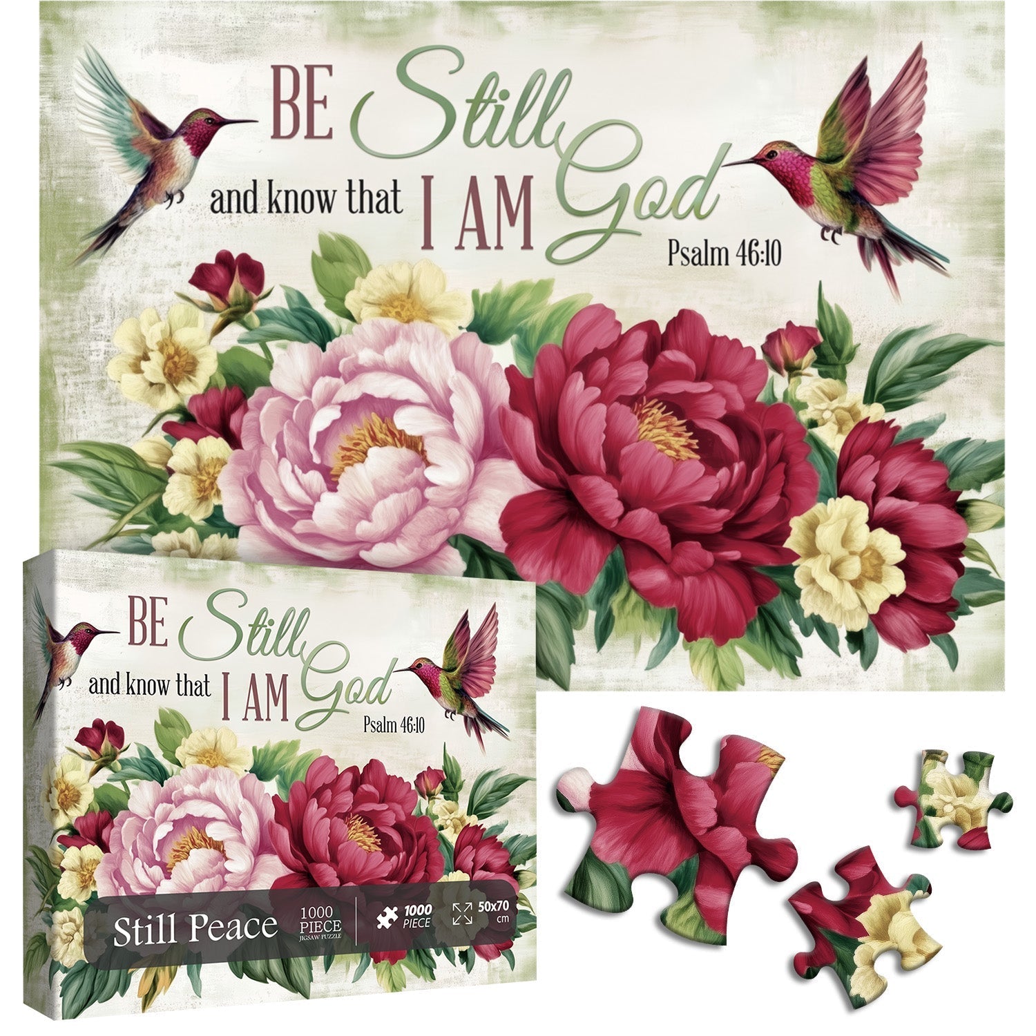 Peace rompecabezas de rompecabezas 1000 piezas