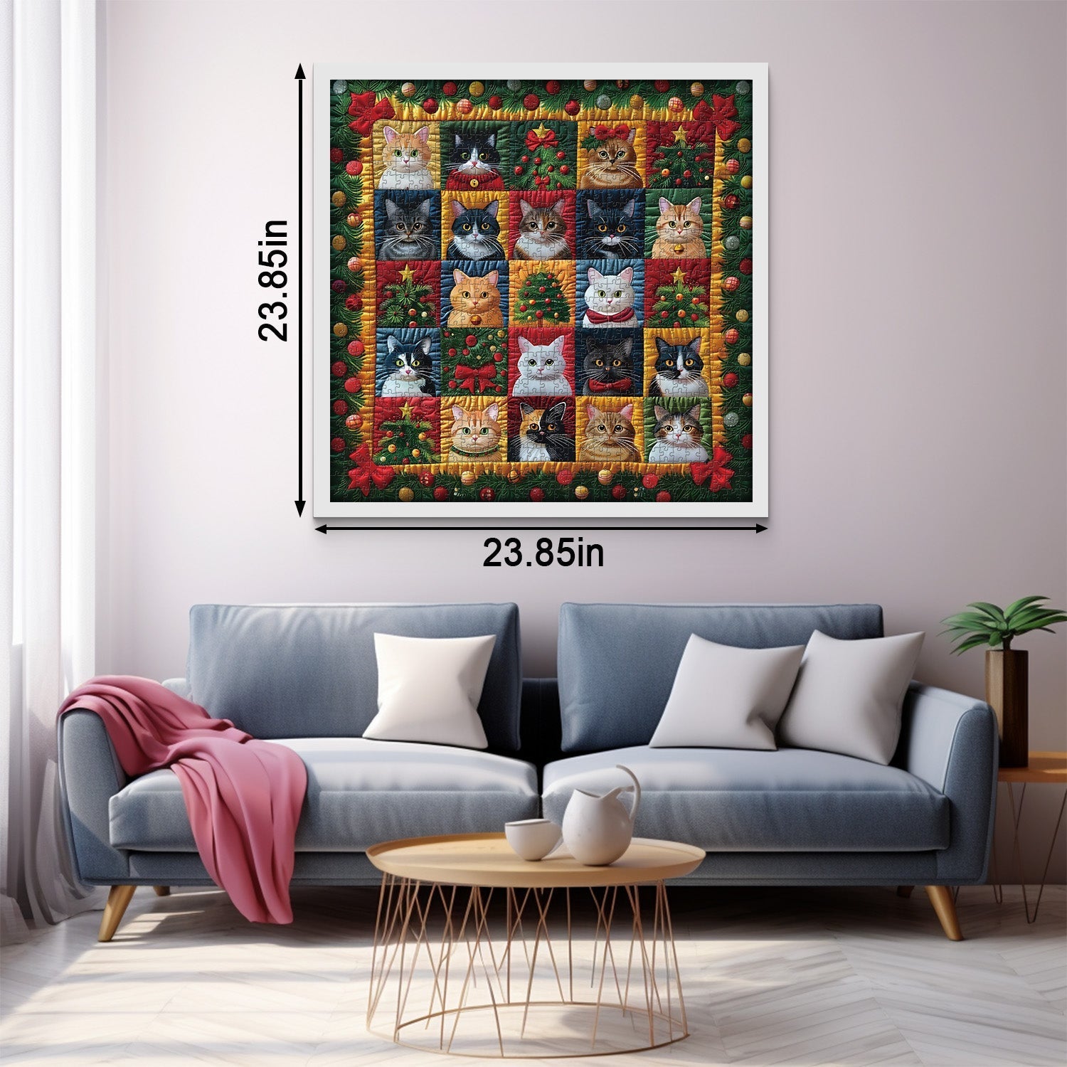 CATTO CATTI NATALE PUZLE 1000