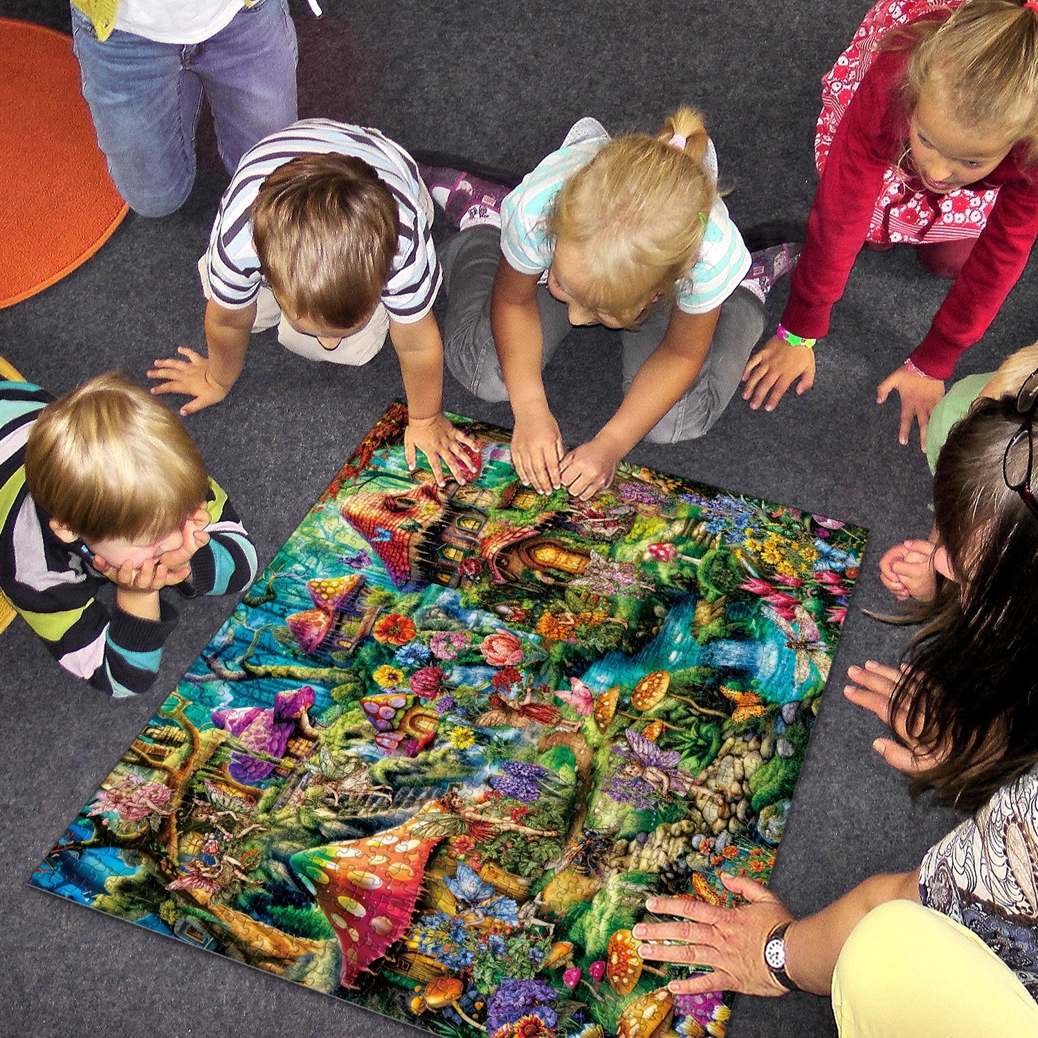 Hadas de las flores Land Jigsaw Puzzle 1000 piezas