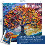 Arbre de vie puzzle 1000 pièces