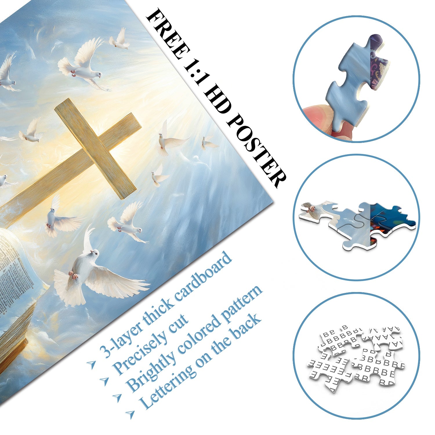 Peace in the Word Jigsaw Puzzles 1000 Pieces