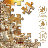 Gracia de Dios Rompecabezas Pizzles 1000 piezas