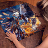 Eagle Spirit Abraza Jigsaw Puzzle 1000 piezas
