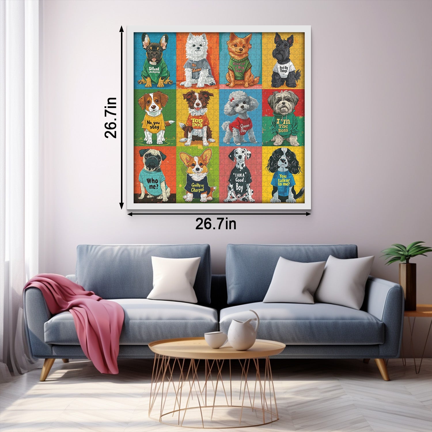 Lovely Dogs Jigsaw Puzzle 1000 piezas