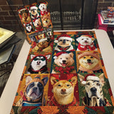 Perros de Navidad rompecabezas rompecabezas 1000 piezas