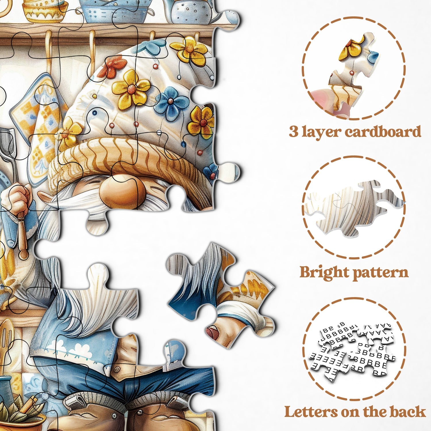 Gnome Chef Jigsaw Puzzles 1000 piezas