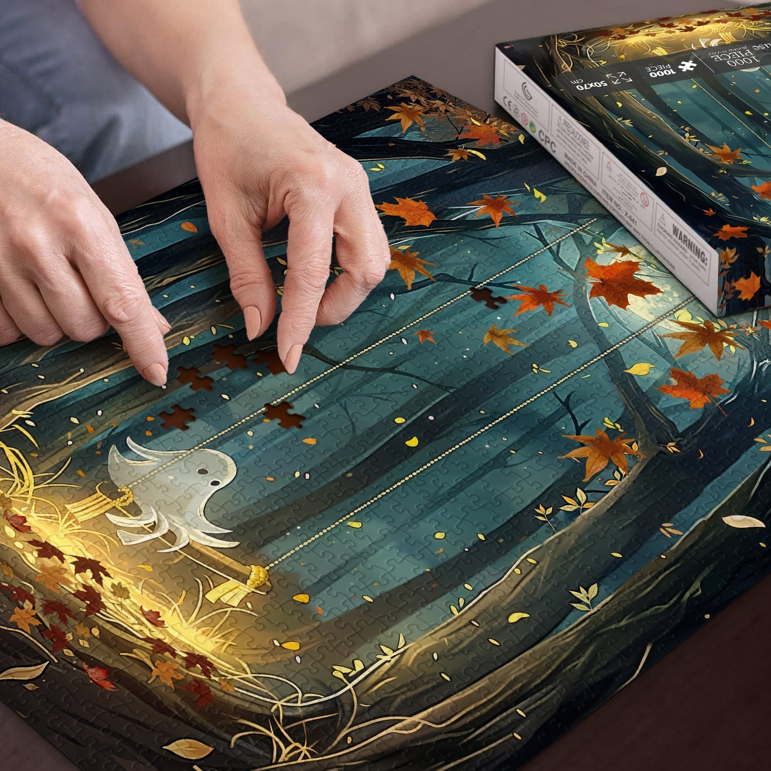 Ghostly Swing Jigsaw Puzzle 1000 Pieces