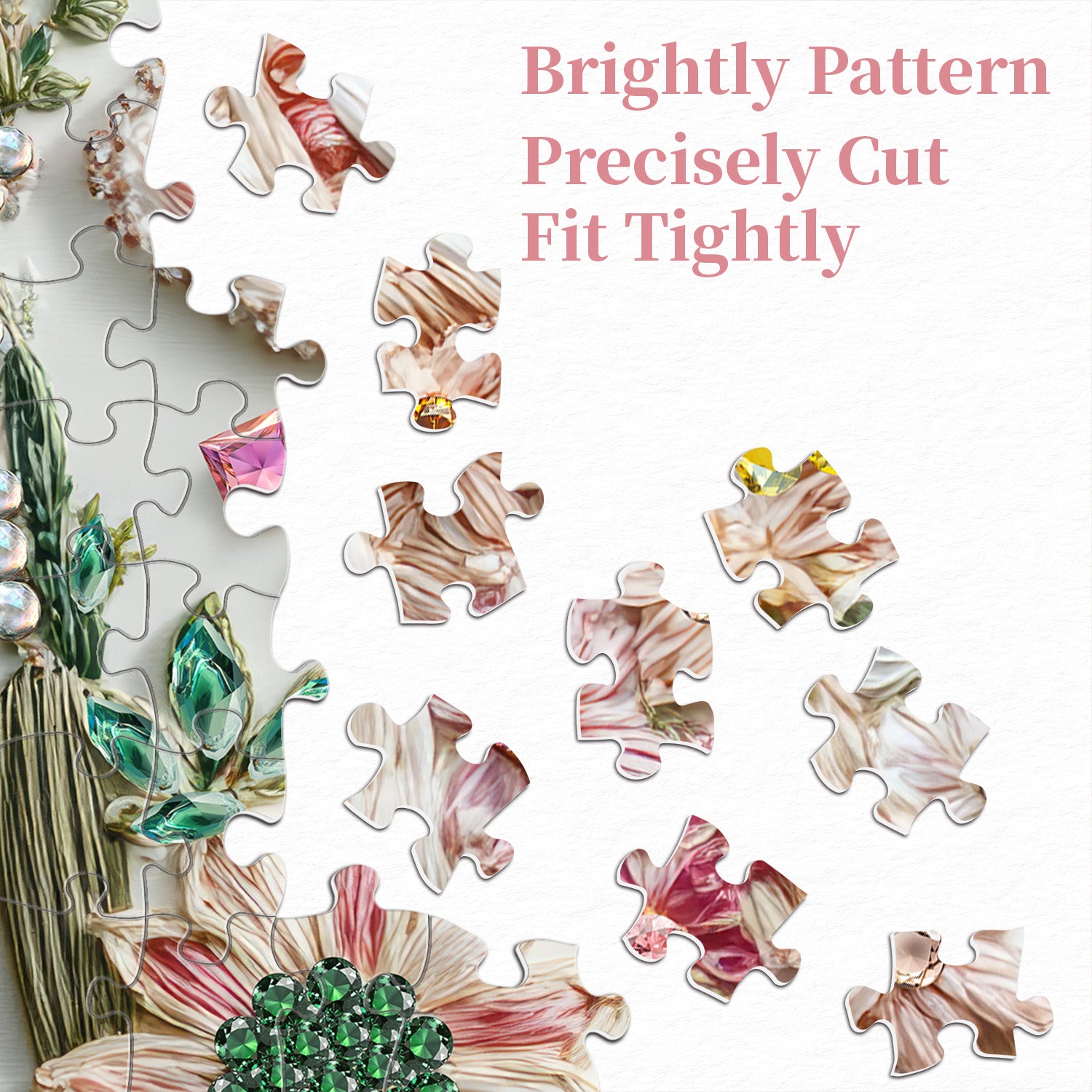 Elegante Volcillo de vaca Puzzle 1000 piezas