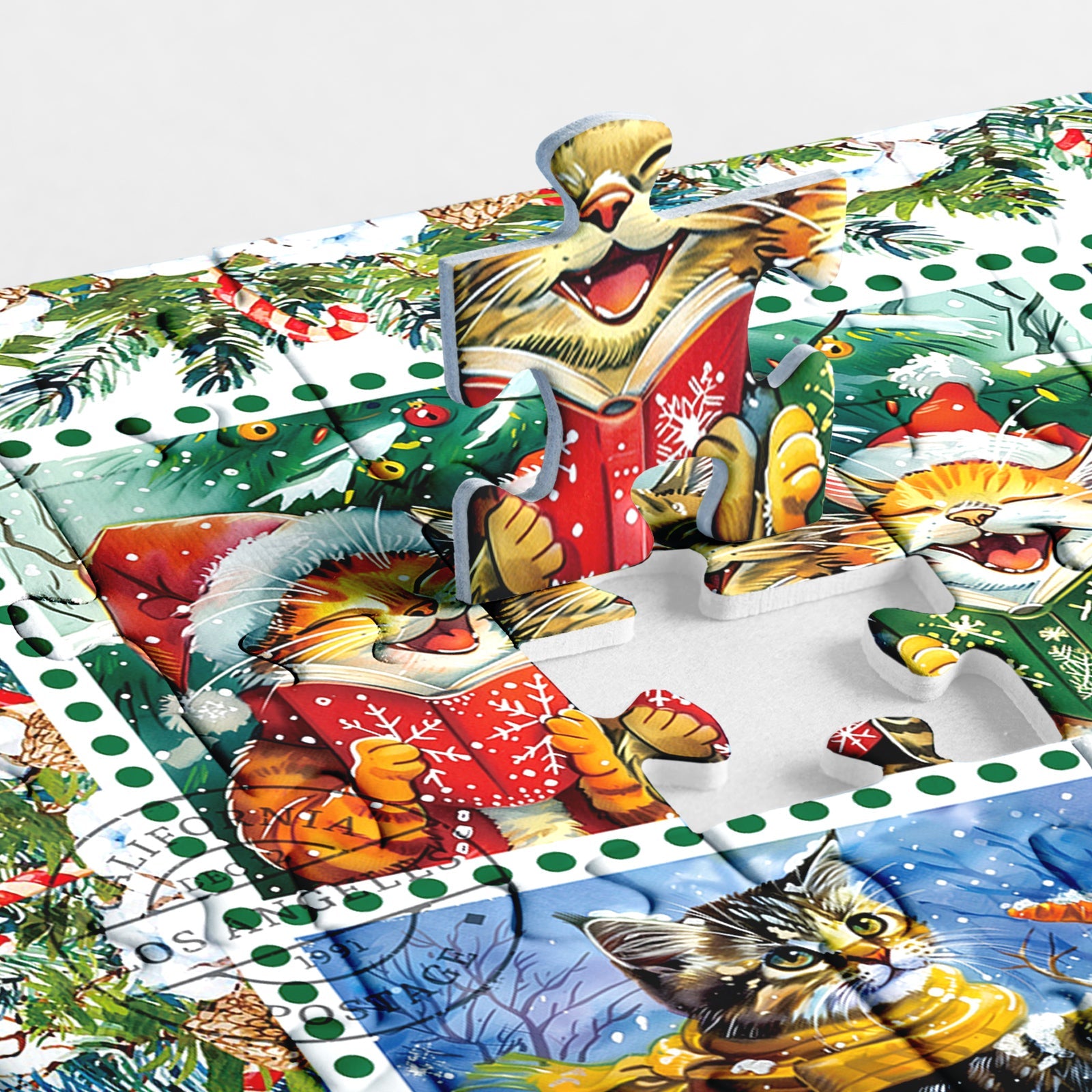 Calendario dell'avventa calendario di natalizio puzzle 1000 pezzi