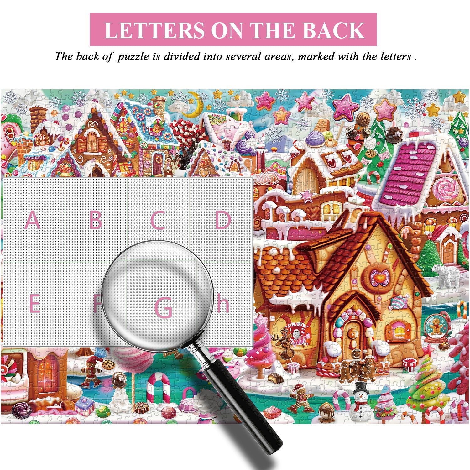 Candy Town Jigsaw Puzzle 1000 piezas