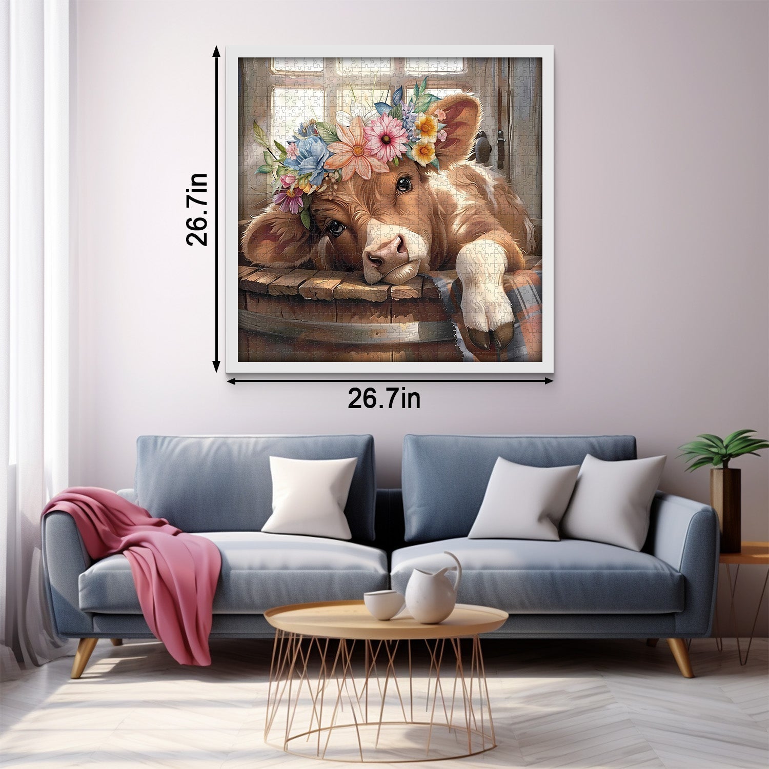 Los rompecabezas de la vaca mentirosa 1000 piezas