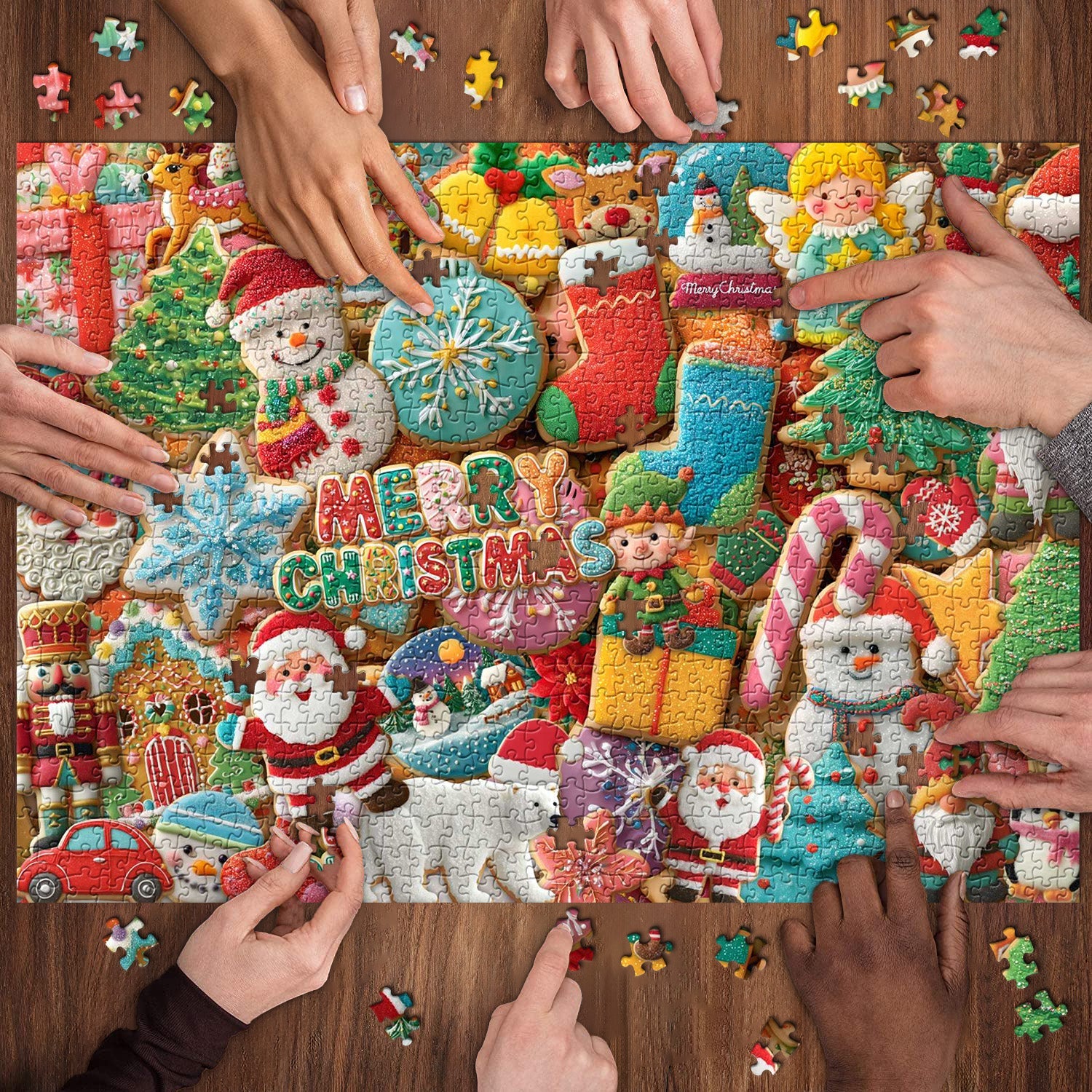 Sweet Christmas Jigsaw Puzzle 1000