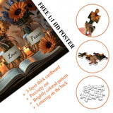 Goscos acogedores Flores Rompecabezas Puzzle 1000 Piezas