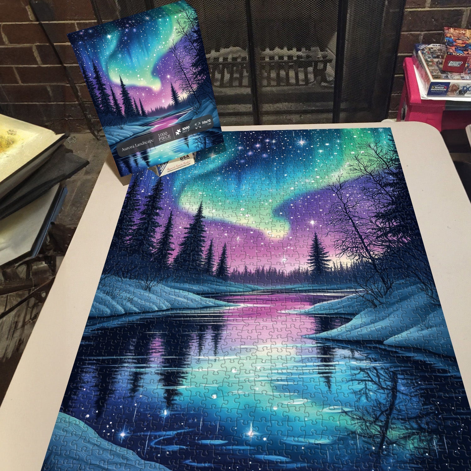 Aurora paisajismo rompecabezas 1000 piezas