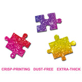 Imposible brillo de arcoiris brillante rompecabezas 1000 piezas