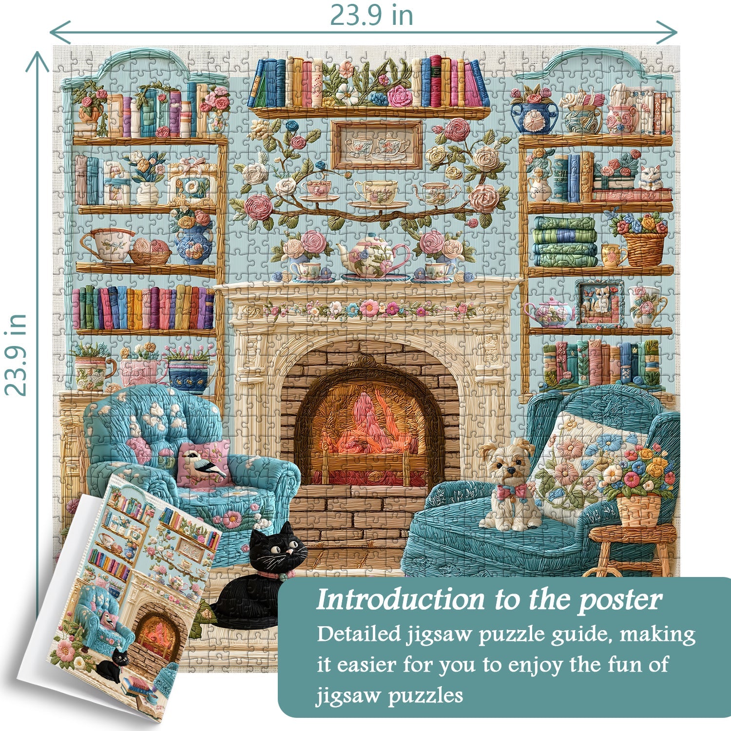 Acogedor rompecabezas rompecabezas 1000 piezas