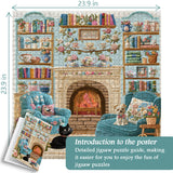 Acogedor rompecabezas rompecabezas 1000 piezas