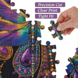 Gemstone Dragonfly Jigsaw Hozzles 1000 piezas