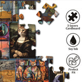 Meows artísticos rompecabezas Puzzle 1000 piezas