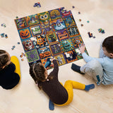 Halloween Collage Rhapsody Jigsaw Puzzle 1000 Pieces
