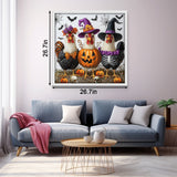 Halloween Trickster Chickens Jigsaw Puzzle 1000 Pieces