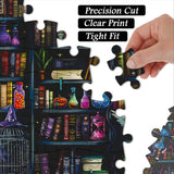 Magical Bookshelf Mystery Jigsaw Puzzle 1000 Pieces