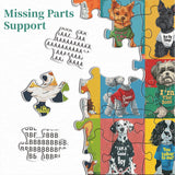 Lovely Dogs Jigsaw Puzzle 1000 piezas