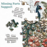 Rompecabezas de plumas de plumas brillantes 1000 piezas