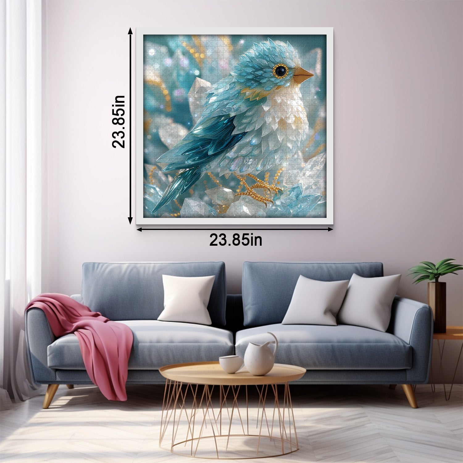 Cristal Bird Jigsaw Puzzle 1000 piezas