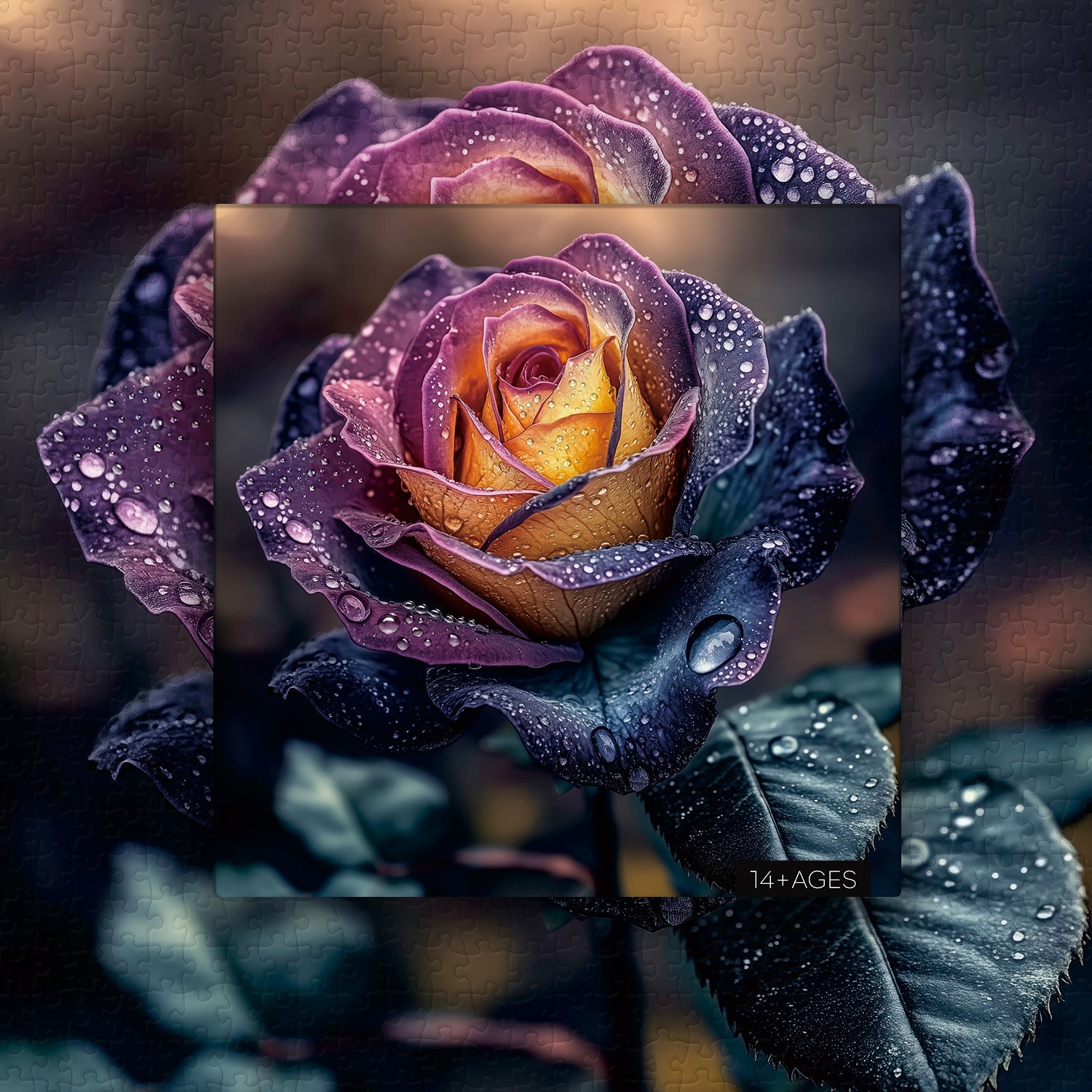 Rainbow Rose Jigsaw Puzzles 1000 piezas