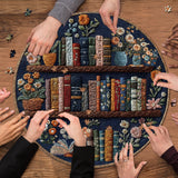 Floral Bookshelf Jigsaw Puzzles 1000 Pieces