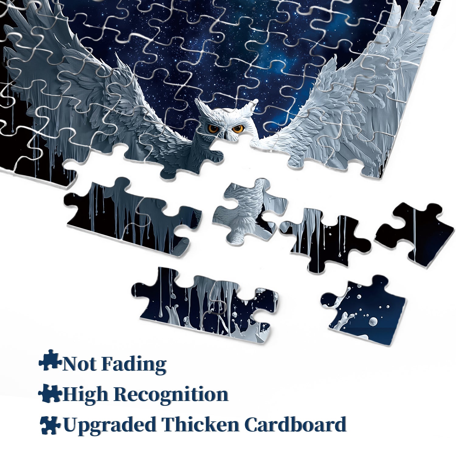 White Owl Jigsaw Puzzle 1000 Piece