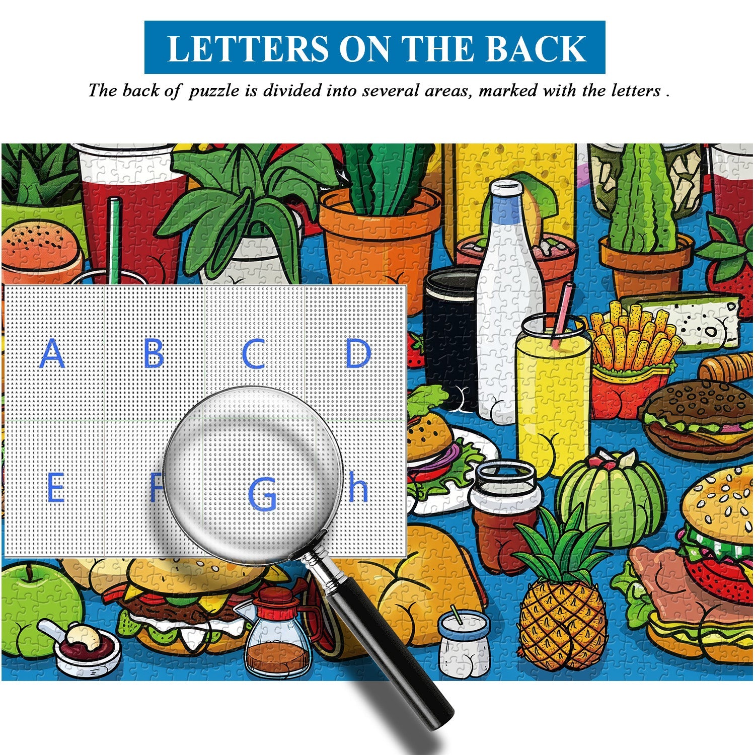 Rompecabezas descarado Puzzle 1000 piezas