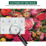 Mariposa y flores rompecabezas rompecabezas 1000 piezas