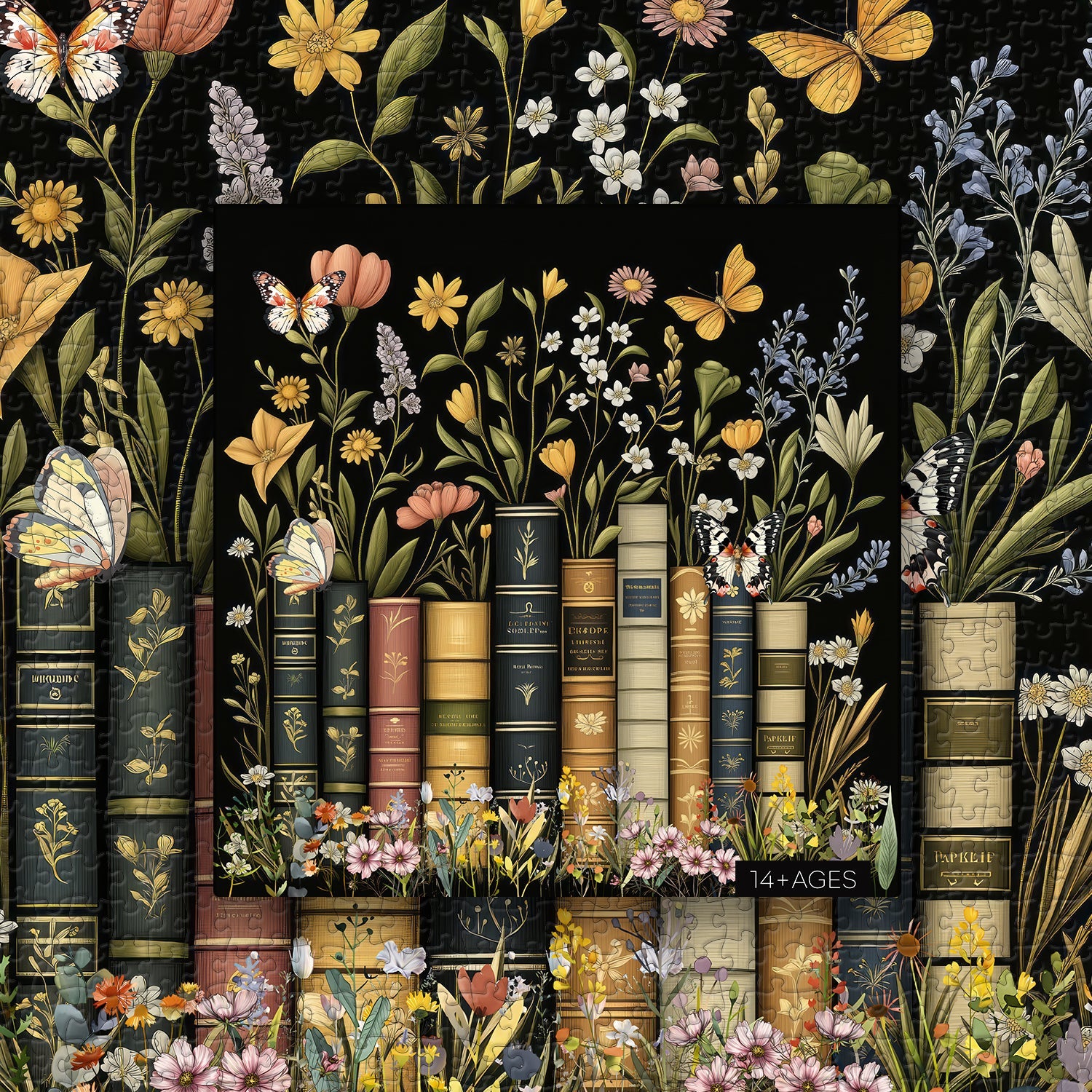 Páginas de flores silvestres rompecabezas Puzzle 1000 piezas