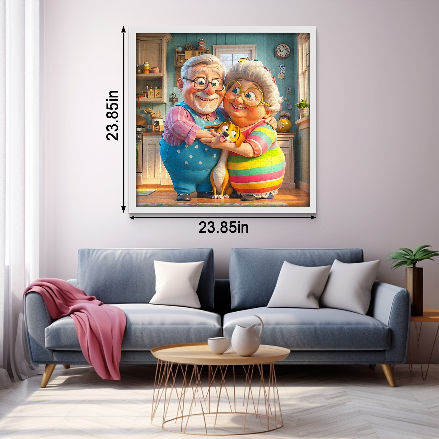 Cuddles in the Kitchen Jigsaw Puzzle 1000 Pieces