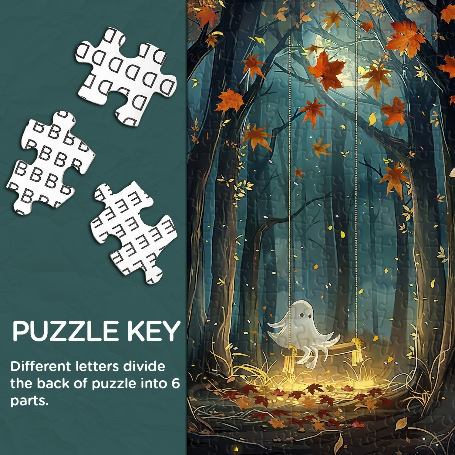 Ghostly Swing Jigsaw Puzzle 1000 Pieces