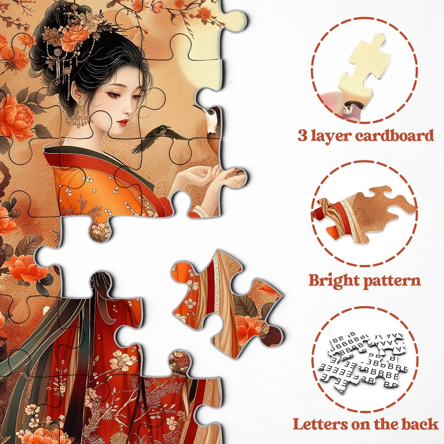 Lady In Moonlight Jigsaw Puzzle 1000 Pieces