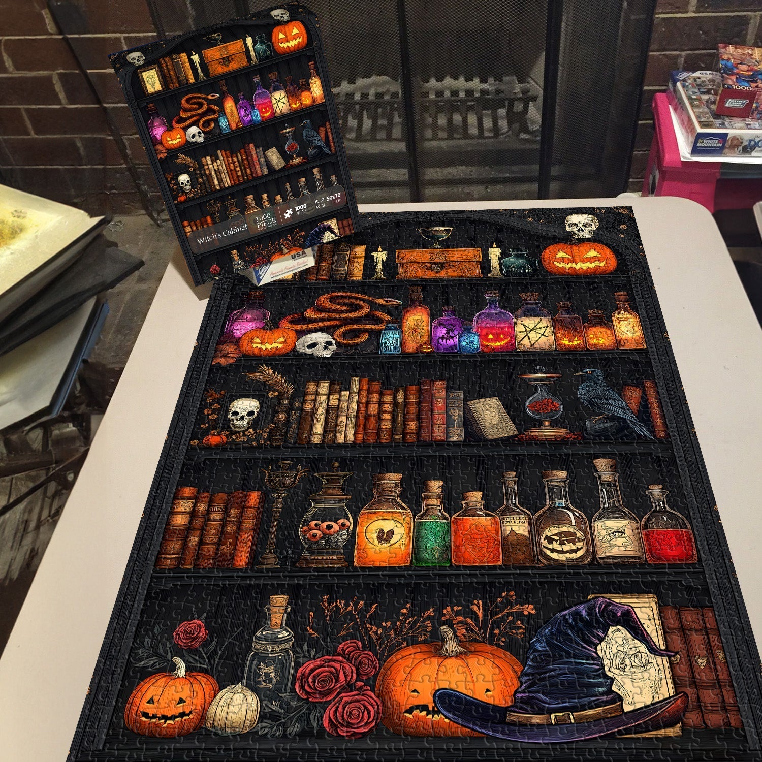 Witch's Cabinet Jigsaw Puzzle 1000 Pieces