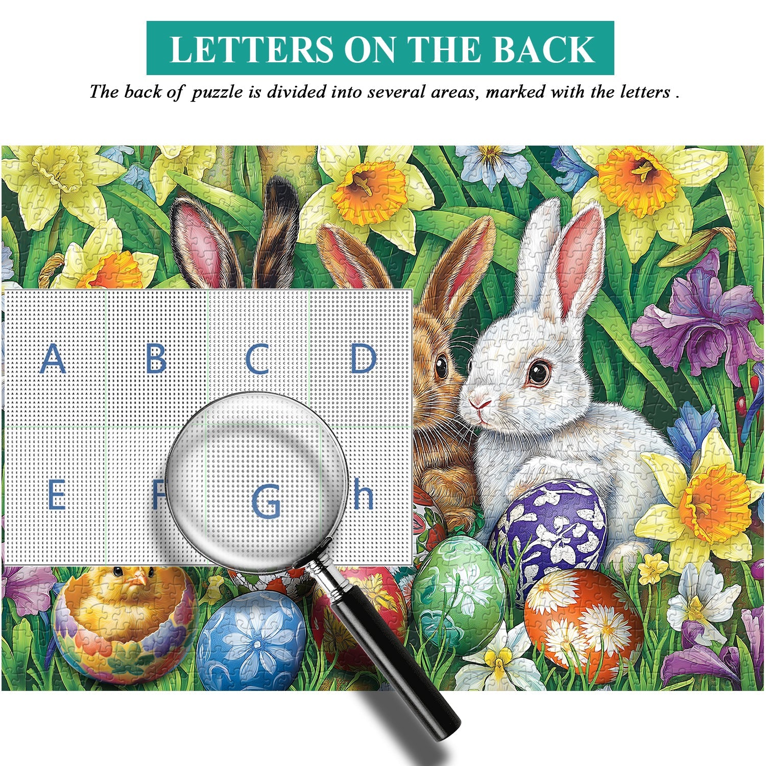 Rabbit Paradise Jigsaw Puzzle 1000 piezas